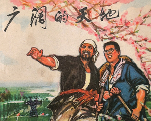 广阔的天地 全1册 仿印1973年 PDF连环画 河北人民 百度网盘下载