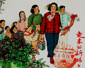 走来的新娘子 全1册 1965年 PDF连环画 上海人民美术 百度网盘下载