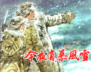 今夜有暴风雪 全1册 2009年 PDF连环画 上海人民美术 百度网盘下载