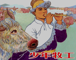 少年牧工 中国少数民族故事 全1册 1965年 PDF连环画 上海人民美术 百度网盘下载