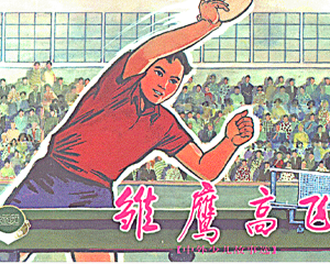 雏鹰高飞 乒乓球体育题材 全1册 2002年 PDF连环画 上海人民美术 百度网盘下载
