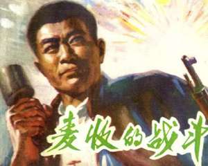 麦收的战斗 全1册 1974年 PDF连环画 天津人民美术 百度网盘下载